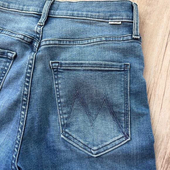 MOTHER The Tomcat Oui Oui Jeans Women’s Size 26 Ankle Button Fly Premium Denim - Picture 13 of 13